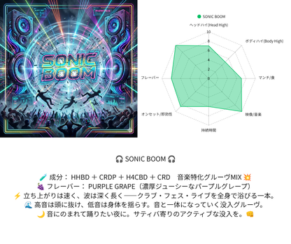 SONIC BOOM 　1ml
