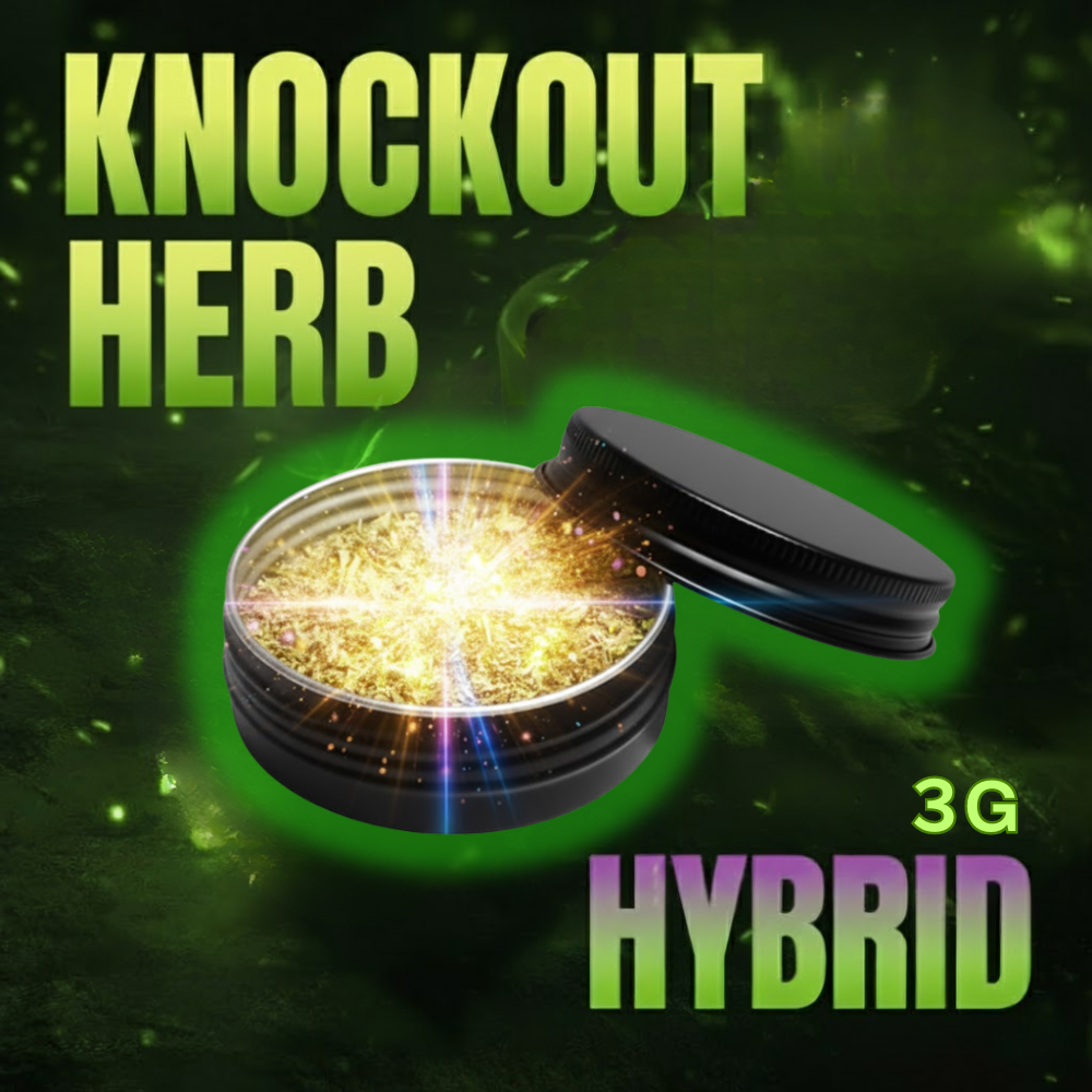 KNOCKOUT HERB Hybrid(3g) HHBD×H4CBH配合 即効型ハイブリッドハーブ